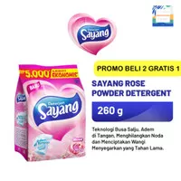 Sayang Powder Detergent 260gr Detergen Sayang Deterjen Sayang