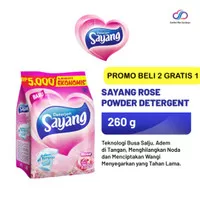 Sayang Powder Detergent 260gr Detergen Sayang Deterjen Sayang