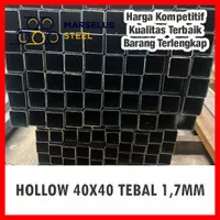 Besi hollow 40x40 tebal 1,7mm - 6 meter
