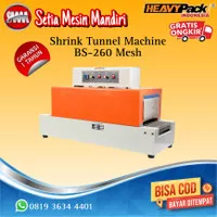 Shrink Tunnel Penyusut Plastik BS-260 / Mesin Shrink HEAVYPACK