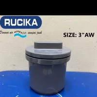 Clean Out 3 inch AW Rucika Tutup Pipa Tutup sepiteng 3 inch