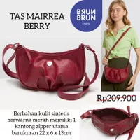 TAS MAIRREA BERRY BRUNBRUN BRUN PARIS TAS WANITA SELEMPANG SLING BAG