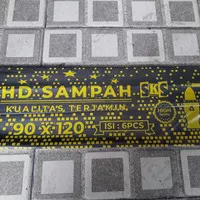 Kantong Sampah Plastik - HD Sampah - Kantong Sampah Hitam 90 x 120