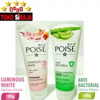 POISE FACIAL FOAM 100 GRAM / SABUN CUCI MUKA POISE 100GRAM