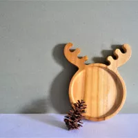 Piring Deer 02 - Christmas edition