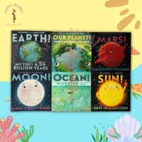 Universe Book Mars Moon Earth Sun Planet Ocean Buku Cerita Anak Import
