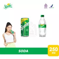 Sprite Minuman Soda Rasa Lemon Jeruk Nipis (250 ml)