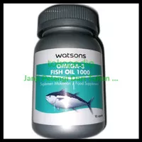  Minyak Ikan Watsons Omega 3 Marine Fish Oil 1000 mg 90 Kapsul