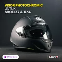 CLEAN Kaca Helm Shoei Z7 / X-14 Photochromic Bening