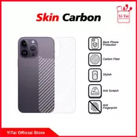 YI TAI - Garskin Carbon Asus Zenfone 5Z 5Q 8 4 Max Pro ROG Phone 5 