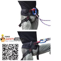 Safety Belt Body Half Body Safety Harness A9501 Black