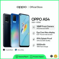 OPPO A54 Smartphone 6GB/128GB (Garansi Resmi) - Flash Promo
