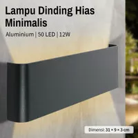 Lampu Tempel Dinding Tembok Pilar Teras LED Indoor Outdoor Minimalis