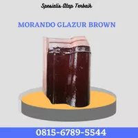 Genteng Morando Glazur Brown - Morando Glazur - Genteng Jatiwangi