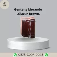 Genteng Morando Glazur Brown Jatiwangi / Genteng Morando Glazur Murah