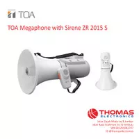 Megaphone Toa ZR-2015S (ada sirine) ZR 2015 S