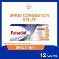 Panadol Sinus MAX COLD + FLU / Obat flu / Sinus / Demam / Pilek