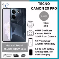 TECNO Camon 20 Pro 8/256 Garansi Resmi Tecno Indonesia 100%