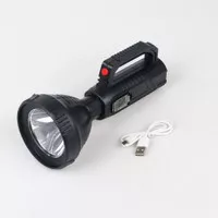 Senter LED Besar Outdoor Emergency Anti Air USB Recharge Cree