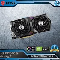 RTX 3060Ti, MSI GEFORCE RTX 3060 Ti Gaming X, 8GB GDDR6