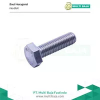 Baut Hexagon Stainless Steel FT 304 M24 x 50 (Hex Bolt)