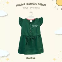 MacBee Baju Anak Perempuan Dress Anak Princess C Maliha Flowers