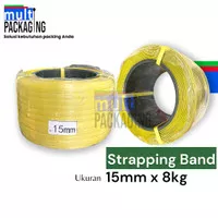 Strapping Band / Tali Packing / Tali klem Uk. 15mm x 8 Kg