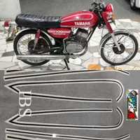 STRIPING RS100 RS 100 1978 STIKER LIS STANDAR ORI YAMAHA POLET