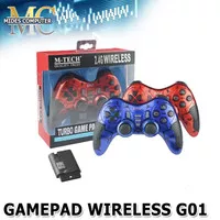 Gamepad Joystick Wireless M-Tech 3in1 G01 Turbo PC / Laptop / PS