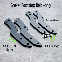 Breket Footstep Underbone Jupiter Mx Old New 135 Mx King Footstep Mx