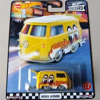 HOT WHEELS PREMIUM KOOL KOMBI KUNING YELLOW MOON EYES BOULEVARD