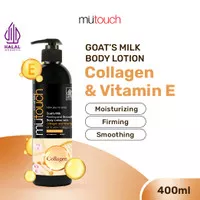MuTouch Goat`s Milk Body Lotion Collagen and Vit E 400ml