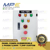Panel Pompa 3 Phase 7,5 HP Custom