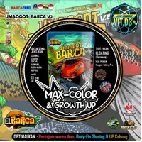 El Barca - Umaggot Barca Blue Booster Pakan Mix 80 Gram