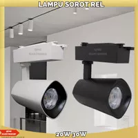 Lampu Sorot Track Light LED Spot Light Lampu Rel 20W 30W