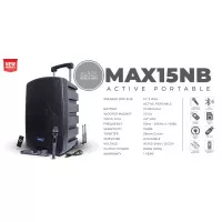 Speaker Portable Baretone 15 MAX15NB / MAX15 NB / MAX 15NB