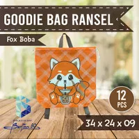 Tas ulang tahun anak / Tas serut 34 x 24 / Goodie bag ulang tahun