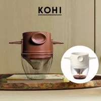 KOHI Filter Penyaring Kopi V60 Portable Coffee Dripper Cup Holder