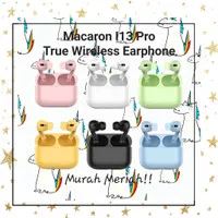 Earphone Macaron Air 3 Pro Inpods I13 Headset Bluetooth Wireless TWS