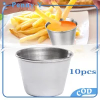 10pcs Condiment Sauce Cup 304 Stainless Steel Hot Pot Dipping Bowl