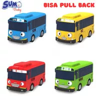 Mainan Edukasi Anak Bayi Mobil Mobilan Pull Back Inersia Bus Toys Car