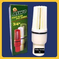 Foot Klep Footklep Aiwo PVC Jumbo 3/4 inch Foot Valve AIWO 3/4 Tusen