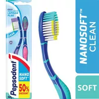 Pepsodent Sikat Gigi Double Care Clean - Isi 2Pc