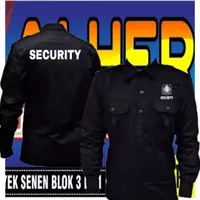 kemeja security baju SECURITY Seragam SECURITY kemeja satpam baju satp