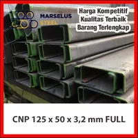 CNP 125x50x3,2mm FULL - BESI KANAL C - 6 mtr - CNP 125 - Berkualitas