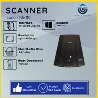 Scanner Canon CanoScan Lide 110 Untuk A4 Siap Pakai Fungsi Normal