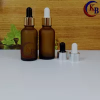 BOTOL PIPET 30 ML / BOTOL KACA SERUM 30ML / BOTOL TETES 30 ML FROSTED