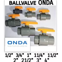 Ballvalve ball valve ONDA 1/2 3/4 1 11/4 11/2 1,5 2 2,5 21/2 3 4 inch