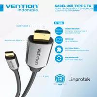 Vention Kabel USB Type C to HDMI Thunderbolt 3 Premium
