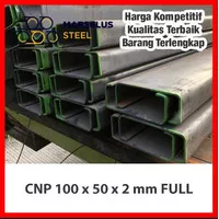 CNP 100x50x2mm FULL - BESI KANAL C - 6 mtr - CNP 100 - Berkualitas